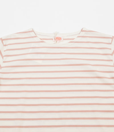 Armor Lux Striped Breton T-Shirt - Nature / Pink Atlas