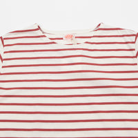 Armor Lux Striped Breton T-Shirt - Nature / Red Manganese thumbnail