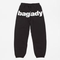 Baglady Alien Logo Sweatpants - Black thumbnail