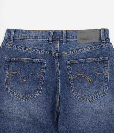 Baglady Baggy Lad Jeans - Blue Denim