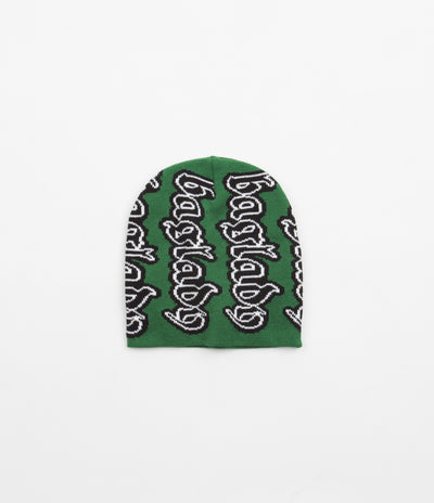 Baglady CJ Beanie - Green / Black