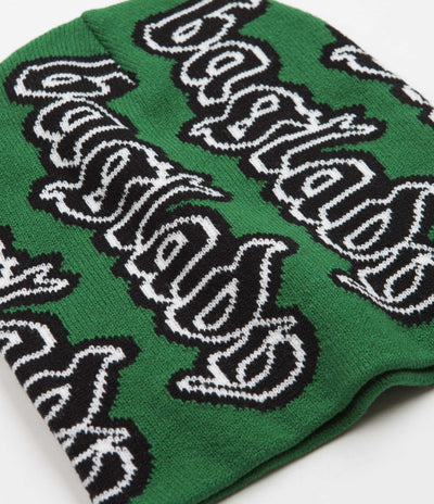 Baglady CJ Beanie - Green / Black