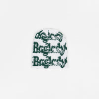 Baglady Glitch Beanie - White / Green thumbnail