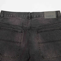 Baglady Jean Shorts - Faded Black thumbnail