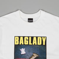 Baglady Nobody Cares T-Shirt - White thumbnail