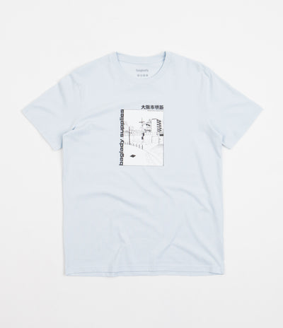 Baglady Sakai-Suji T-Shirt - Sky Blue