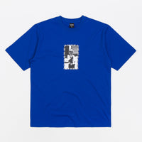 Baglady Skull Crusher T-Shirt - Cobalt Blue thumbnail