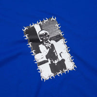 Baglady Skull Crusher T-Shirt - Cobalt Blue thumbnail