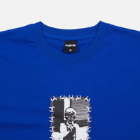 Baglady Skull Crusher T-Shirt - Cobalt Blue thumbnail