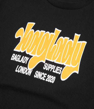 Baglady Stretch Logo T-Shirt - Black