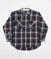 Baglady Thick Flannel Shirt - Blue