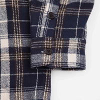 Baglady Thick Flannel Shirt - Blue thumbnail