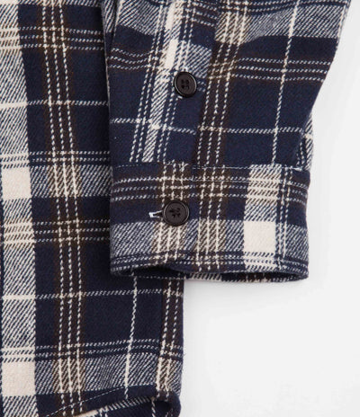 Baglady Thick Flannel Shirt - Blue