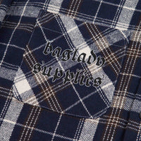 Baglady Thick Flannel Shirt - Blue thumbnail