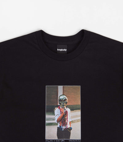 Baglady x Skate Nepal T-Shirt - Black