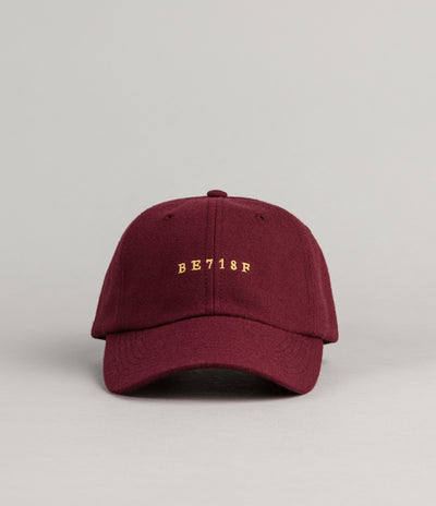 Belief 718 Baseball Cap - Dark Maroon