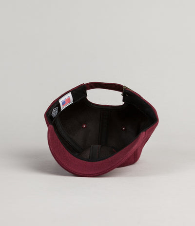 Belief 718 Baseball Cap - Dark Maroon