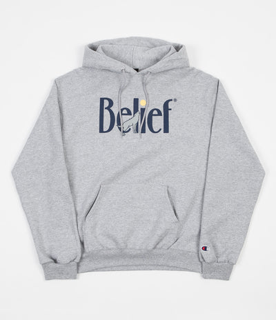 Belief Midnight Champion Hoodie - Steel Grey