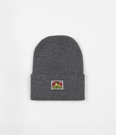 Ben Davis Logo Beanie - Charcoal Heather