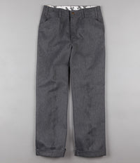 Ben Davis Trim Fit Work Trousers - Charcoal