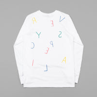 Ben-G Letter Ballet Long Sleeve T-Shirt - White thumbnail