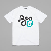 Ben-G Script Logo T-Shirt - White thumbnail