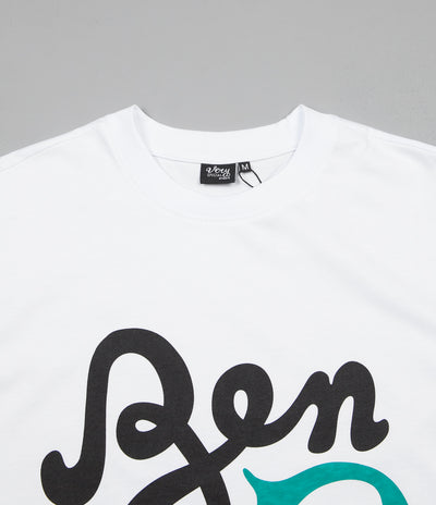 Ben-G Script Logo T-Shirt - White