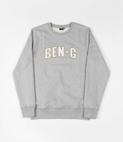 Ben-G Uni Logo Crewneck Sweatshirt - Grey Marle