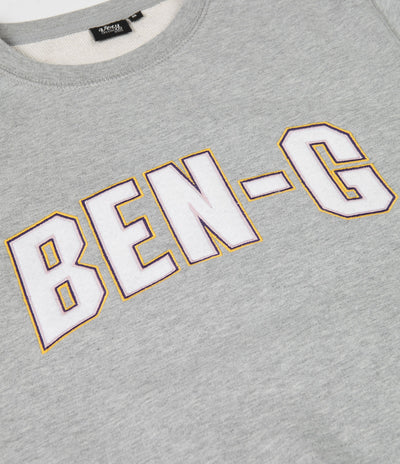 Ben-G Uni Logo Crewneck Sweatshirt - Grey Marle