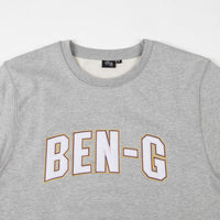 Ben-G Uni Logo Crewneck Sweatshirt - Grey Marle thumbnail