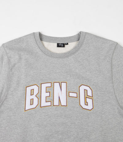 Ben-G Uni Logo Crewneck Sweatshirt - Grey Marle