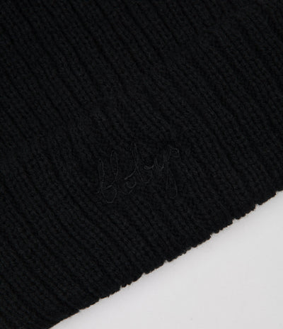 Blobys Heavy Beanie - Black