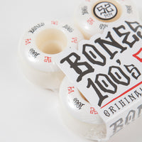 Bones 100's #12 V4 Wheels - White - 52mm thumbnail