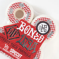 Bones STF V5 Patterns Sidecuts 103a Wheels - White - 52mm thumbnail