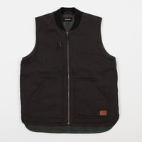 Brixton Abraham Vest - Charcoal thumbnail