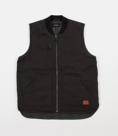 Brixton Abraham Vest - Charcoal