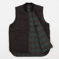 Brixton Abraham Vest - Charcoal thumbnail