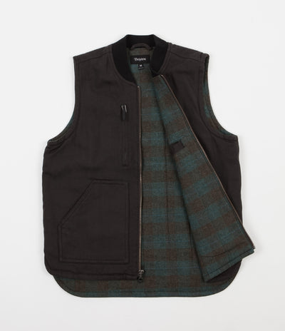 Brixton Abraham Vest - Charcoal