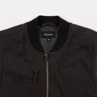 Brixton Abraham Vest - Charcoal thumbnail