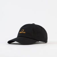 Brixton Alpha Low Profile Cap - Black / Gold thumbnail