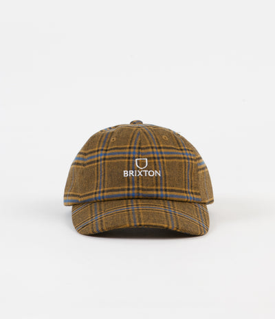 Brixton Alpha Low Profile Cap - Blonde Plaid