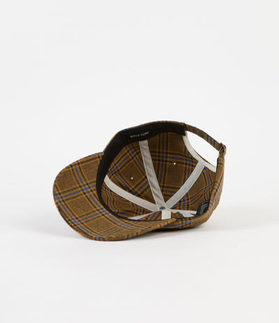 Brixton Alpha Low Profile Cap - Blonde Plaid