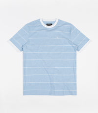 Brixton B-Shield T-Shirt - Light Blue / White