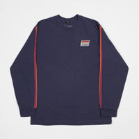 Brixton Banyan II Long Sleeve T-Shirt - Washed Navy thumbnail