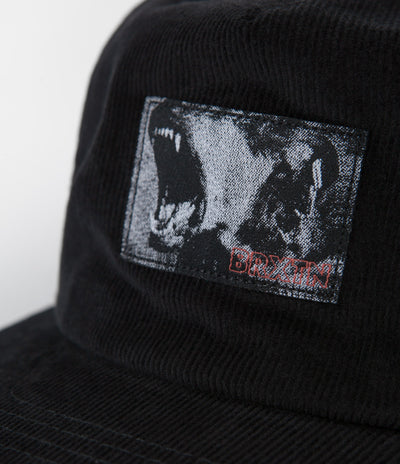 Brixton Bite Snapback Cap - Black