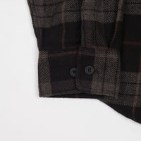 Brixton Bowery Flannel Shirt - Black / Charcoal thumbnail