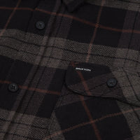 Brixton Bowery Flannel Shirt - Black / Charcoal thumbnail