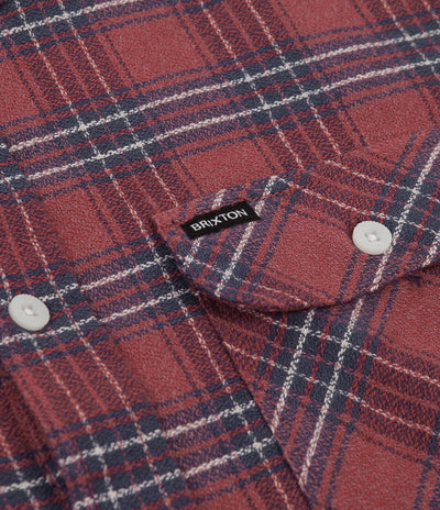 Brixton Bowery Flannel Shirt - Cowhide