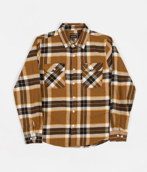 Brixton Men's Bowery Flannel Long Sleeve Shirt