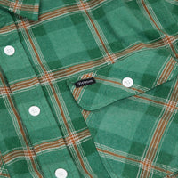 Brixton Bowery Lightweight Flannel Shirt - Fern thumbnail